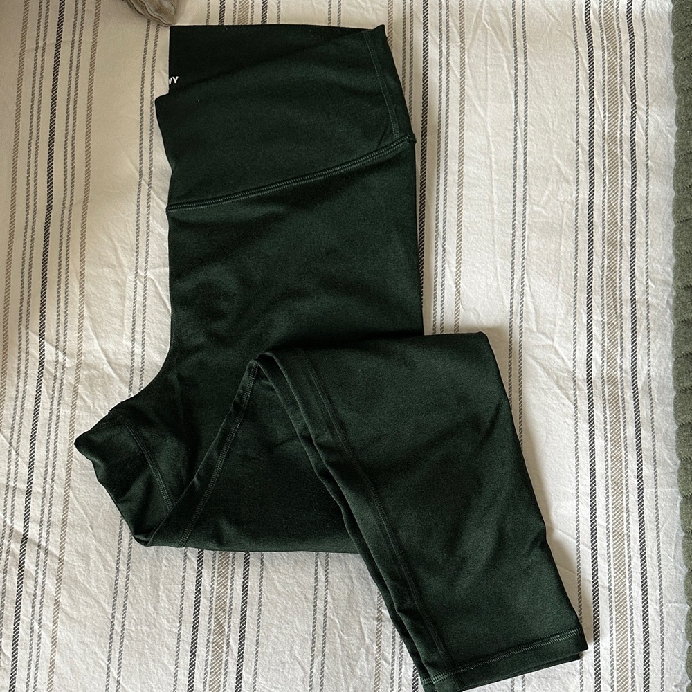Old Navy Forest Green Fleece-lined Leggings